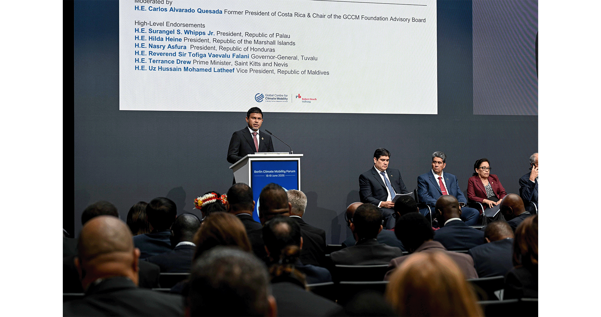 Vice President calls for greater support for climate-resilient solutions at Berlin Climate Mobility Forum