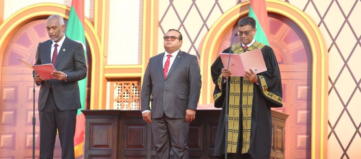 Dr. Mohamed Muizzu sworn in as President of the Maldives
