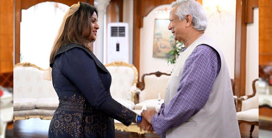 High Commissioner Shiuneen Rasheed calls on Professor Mohamed Yunus, Chief Adviser of the interim Government of Bangladesh
