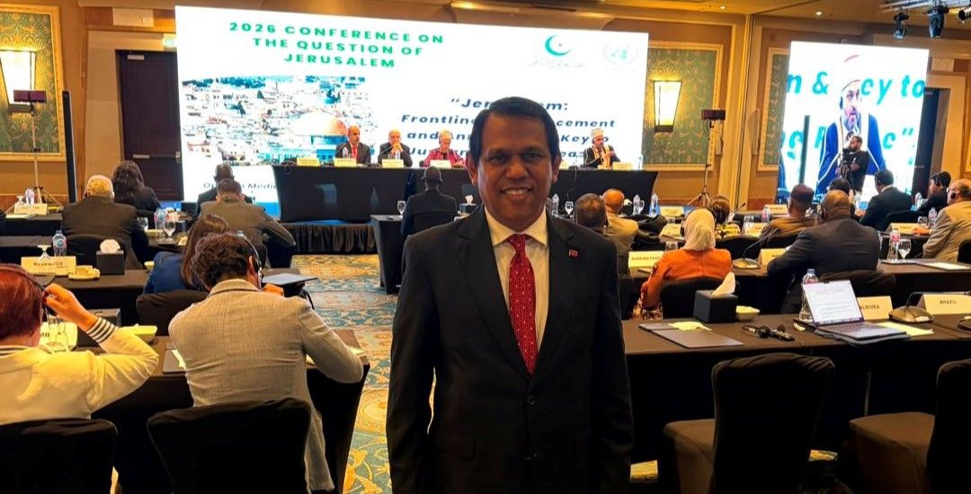 Maldives reiterates call for recognition of the Palestinian State and to protect the holy sites of Jerusalem at the 2026 UN-OIC Conference on the Question of Jerusalem