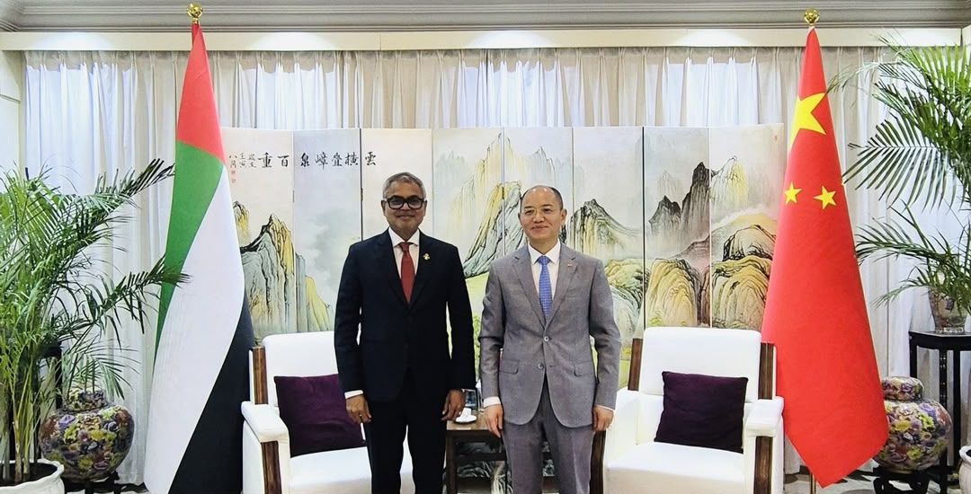 Ambassador Pays Courtesy Call on Ambassador of China to the UAE