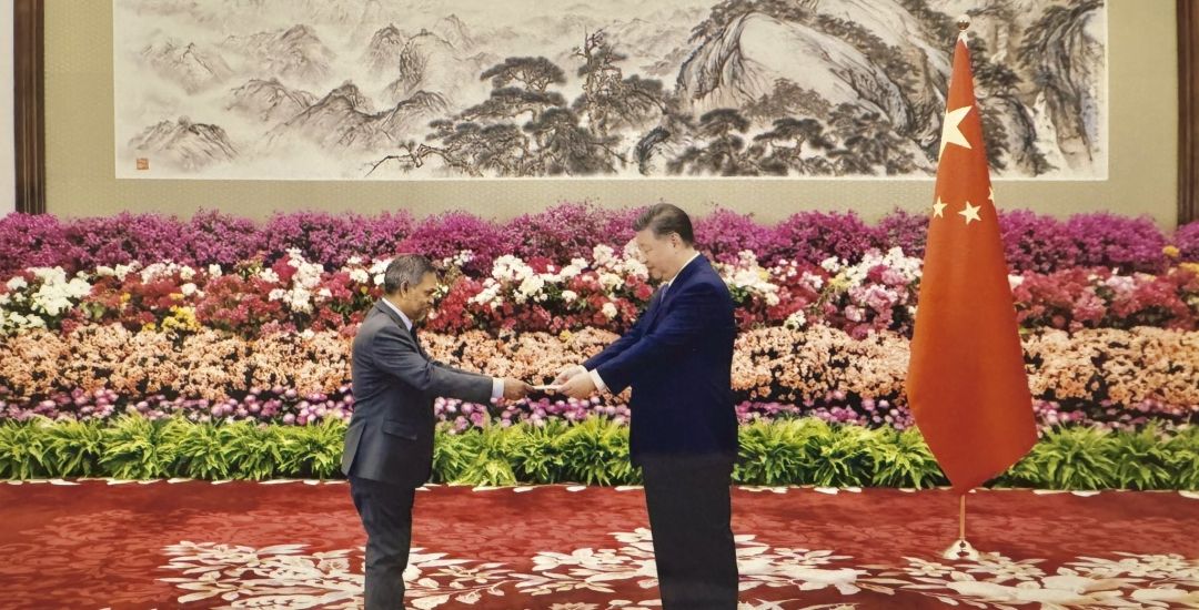 Ambassador presented credentials to the Chinese President