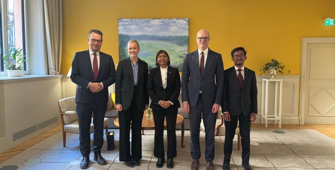 Ambassador Shaan meets senior officials at the Swedish Ministry for Foreign Affairs