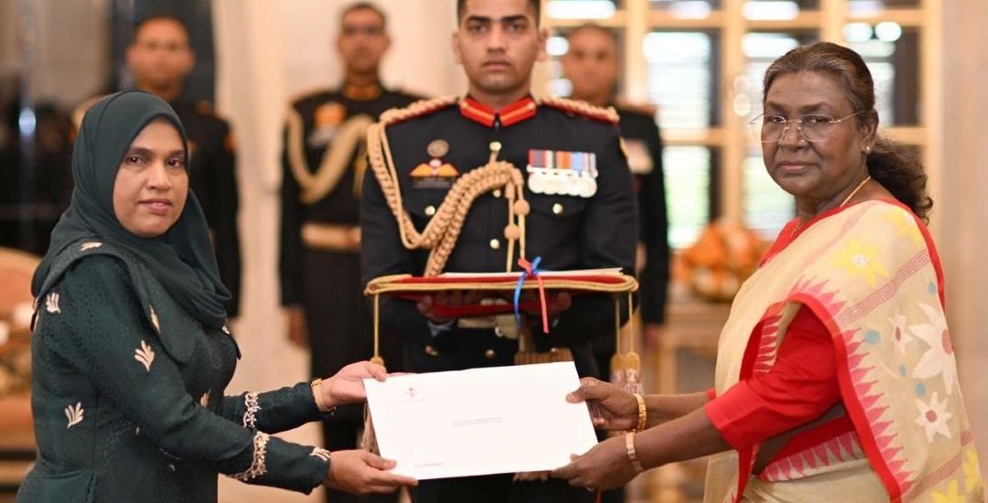 New High Commissioner of Maldives to India Presents Letter of Credence to the President of India