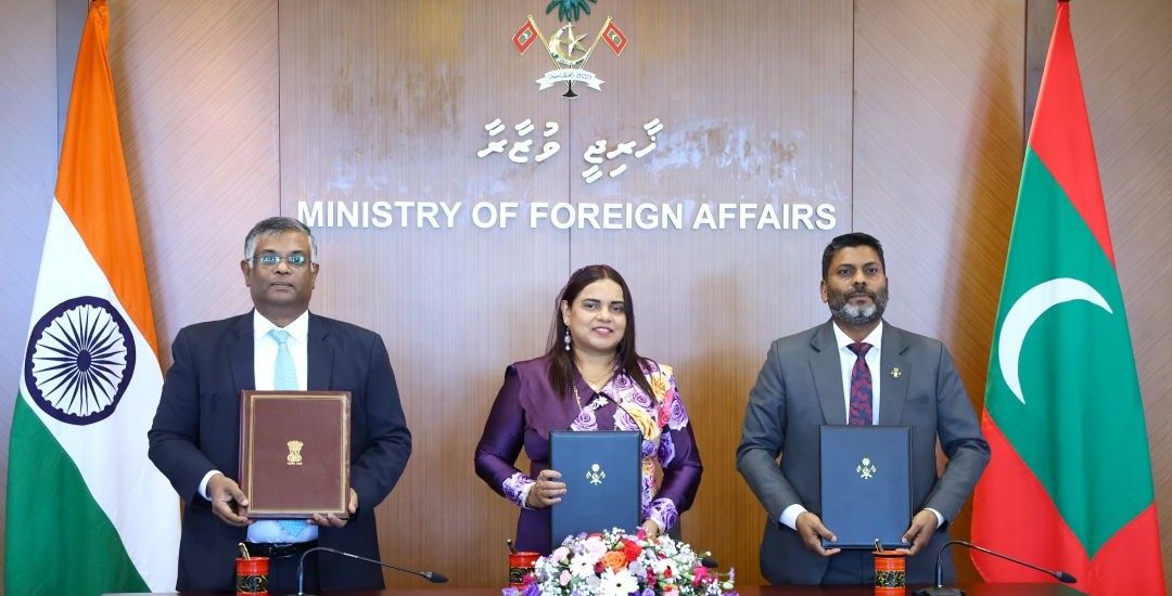 MoU signed between the Maldives and India for Equipment Support for Fitness and Recreation Centres in 42 Islands through High Impact Community Development Project