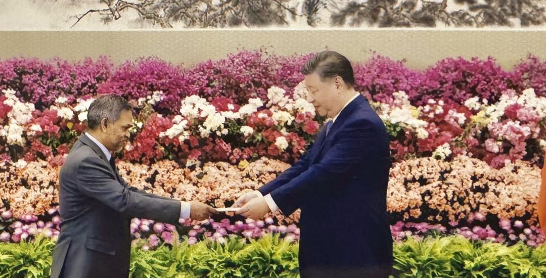 Ambassador presented credentials to the Chinese President