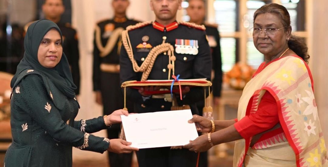 New High Commissioner of Maldives to India Presents Letter of Credence to the President of India